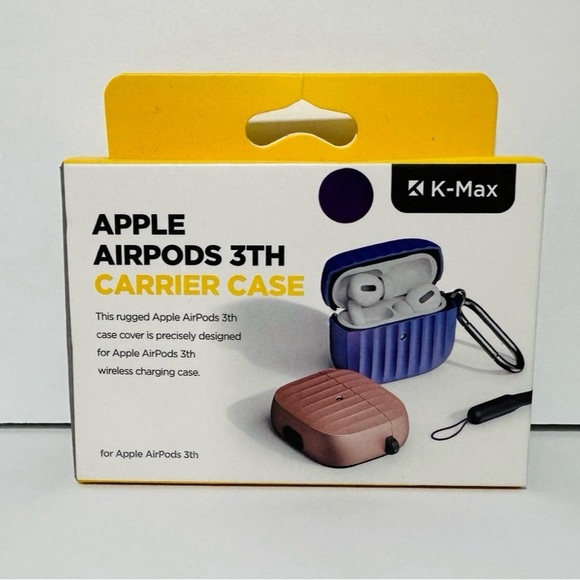 🆕Soft Hard AirPods 3rd Generation Compatible Protective Carrier Case - Picture 7 of 9